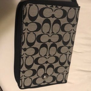 Coach mini iPad cover